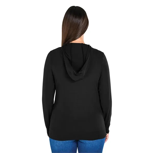 Our comfortable Women's Pulse Performance Quarter Zip Hoodie, has UV protection,... from ASI 44620 Charles River Apparel