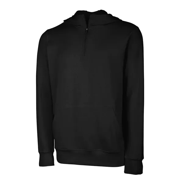 Our comfortable Men's Pulse Performance Quarter Zip Hoodie, has UV protection,... from ASI 44620 Charles River Apparel