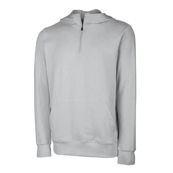 Our comfortable Men's Pulse Performance Quarter Zip Hoodie, has UV protection,... from ASI 44620 Charles River Apparel