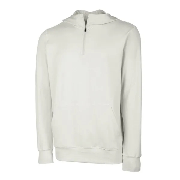 Our comfortable Men's Pulse Performance Quarter Zip Hoodie, has UV protection,... from ASI 44620 Charles River Apparel