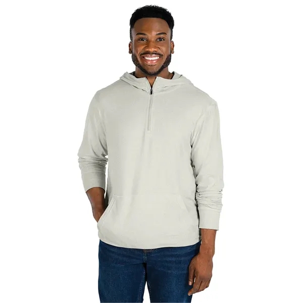 Our comfortable Men's Pulse Performance Quarter Zip Hoodie, has UV protection,... from ASI 44620 Charles River Apparel