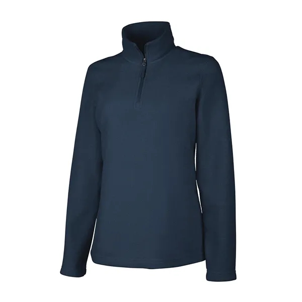 Our Women's Compass Fleece Pullover is a midweight, 100% polyester quarter-zip... from ASI 44620 Charles River Apparel