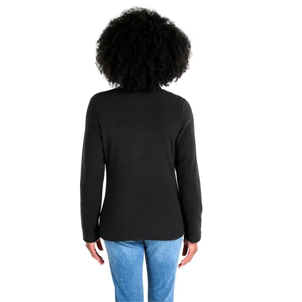 Our Women's Compass Fleece Pullover is a midweight, 100% polyester quarter-zip... from ASI 44620 Charles River Apparel