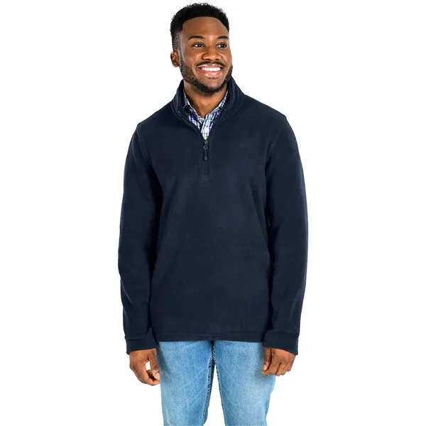 Our quarter-zip Men's Compass Fleece Pullover is a midweight style made... from ASI 44620 Charles River Apparel