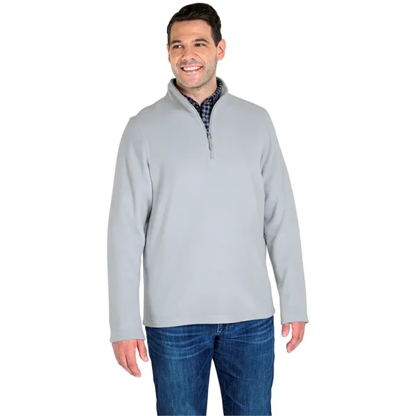 Our quarter-zip Men's Compass Fleece Pullover is a midweight style made... from ASI 44620 Charles River Apparel