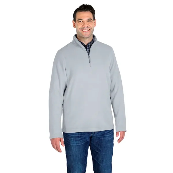 Our quarter-zip Men's Compass Fleece Pullover is a midweight style made... from ASI 44620 Charles River Apparel