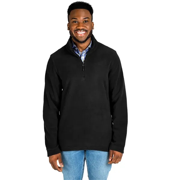 Our quarter-zip Men's Compass Fleece Pullover is a midweight style made... from ASI 44620 Charles River Apparel