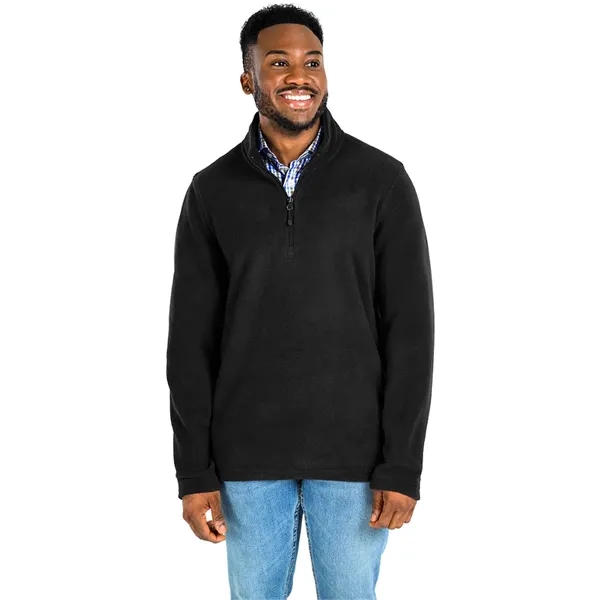 Our quarter-zip Men's Compass Fleece Pullover is a midweight style made... from ASI 44620 Charles River Apparel