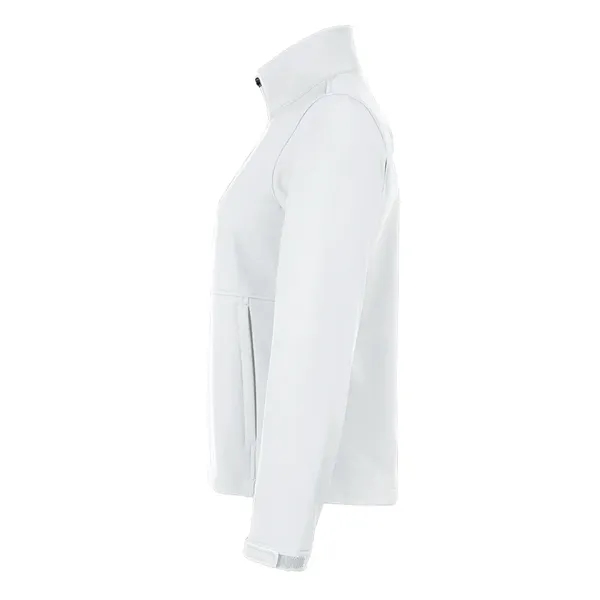 Our wind and water-resistant Women's Supreme Soft Shell Jacket has a... from ASI 44620 Charles River Apparel