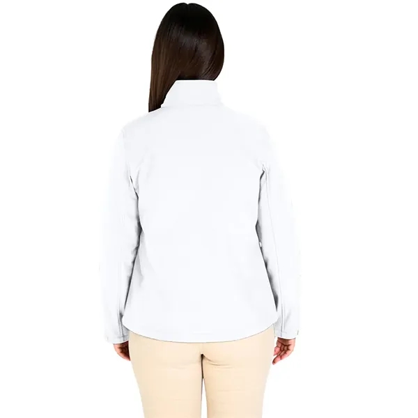 Our wind and water-resistant Women's Supreme Soft Shell Jacket has a... from ASI 44620 Charles River Apparel