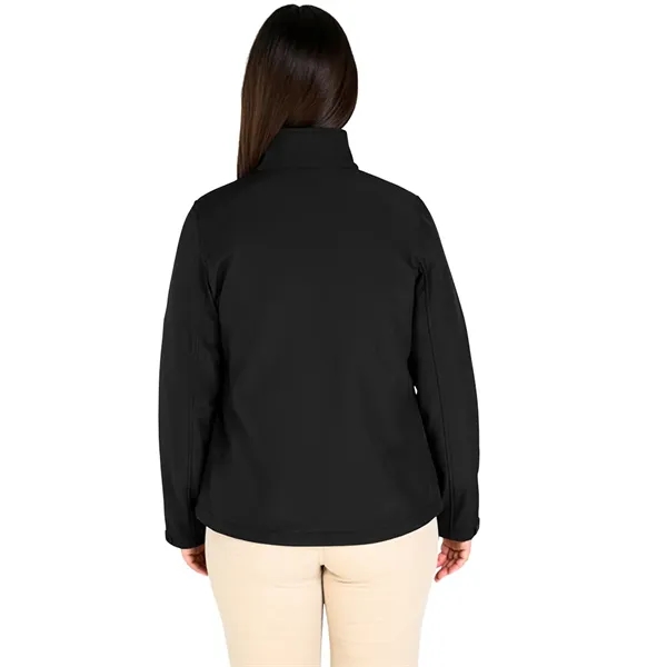 Our wind and water-resistant Women's Supreme Soft Shell Jacket has a... from ASI 44620 Charles River Apparel