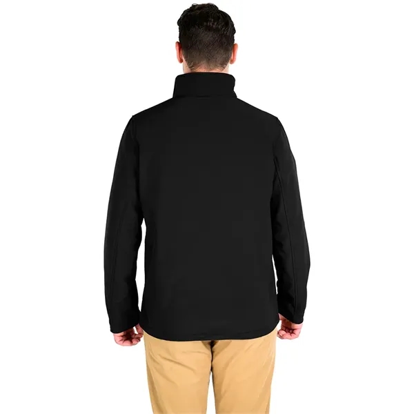 Our wind and water-resistant Men's Supreme Soft Shell Jacket has a... from ASI 44620 Charles River Apparel