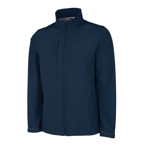 Our wind and water-resistant Men's Supreme Soft Shell Jacket has a... from ASI 44620 Charles River Apparel