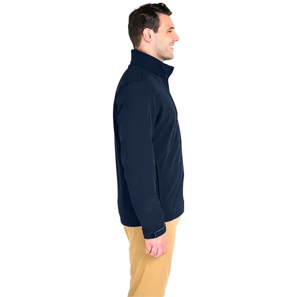 Our wind and water-resistant Men's Supreme Soft Shell Jacket has a... from ASI 44620 Charles River Apparel