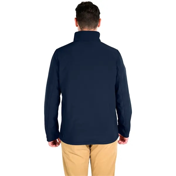 Our wind and water-resistant Men's Supreme Soft Shell Jacket has a... from ASI 44620 Charles River Apparel