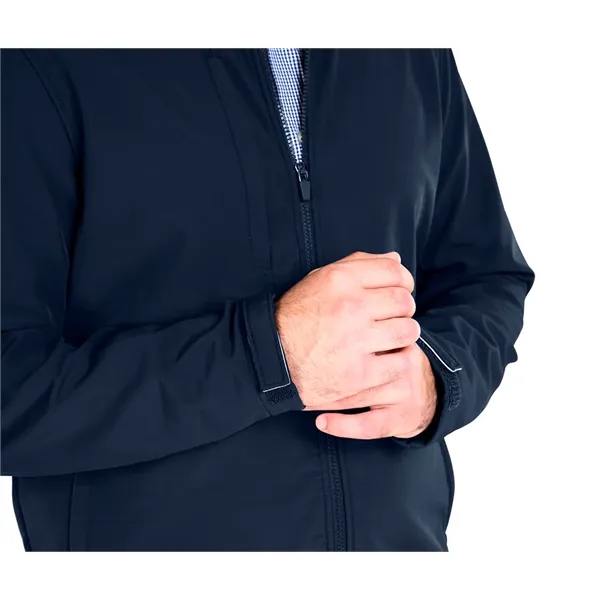 Our wind and water-resistant Men's Supreme Soft Shell Jacket has a... from ASI 44620 Charles River Apparel