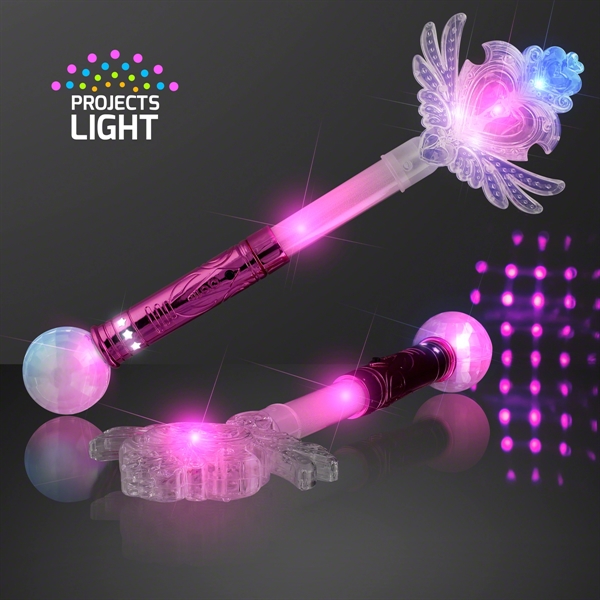 Winged Heart LED Fairy Wand; Blank & Imprinted Pricing... from ASI 34194 ALightPromos