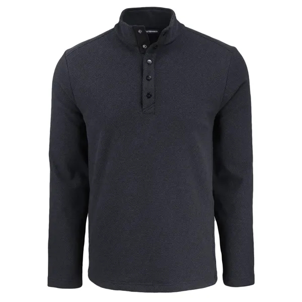 Men's sweatshirt with moisture-wicking performance and snap placket closure.... from ASI 47965 Cutter & Buck