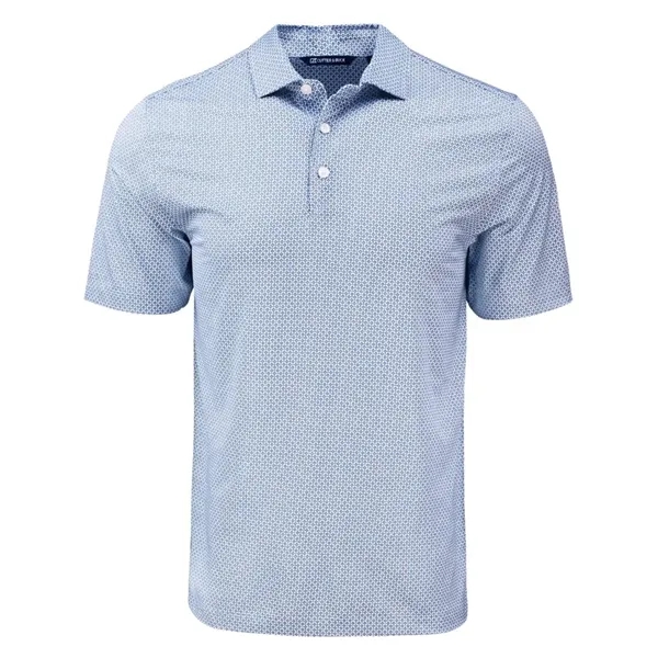 Men's polo with short sleeves, 4-way stretch, and UPF50+ sun protection.... from ASI 47965 Cutter & Buck
