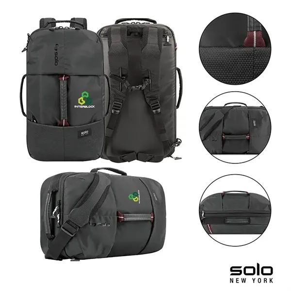 5" x 18.5" x 11" Solo All-Star backpack duffel bag; includes... from ASI 67866 Logomark/Valumark