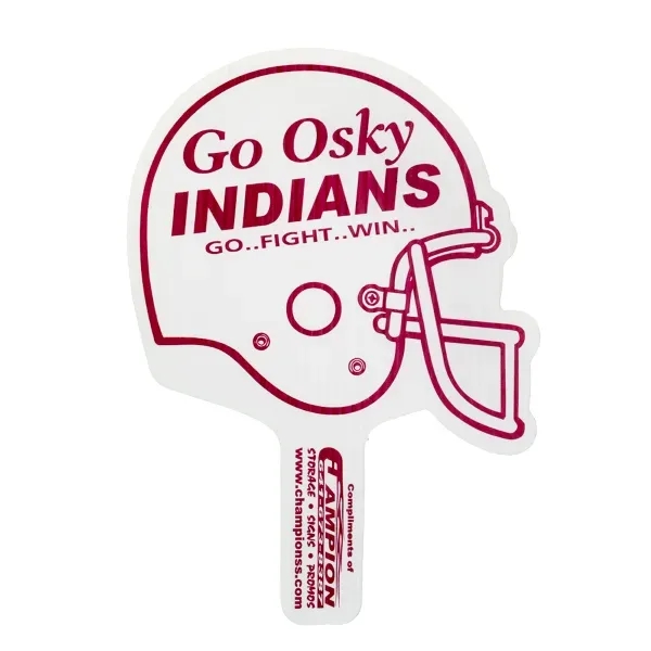 Sport Shaped Hand Fan.... from ASI 77280 Pepco Poms