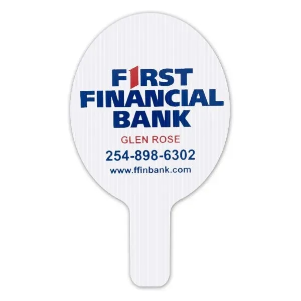 Shaped Hand Fan... from ASI 77280 Pepco Poms