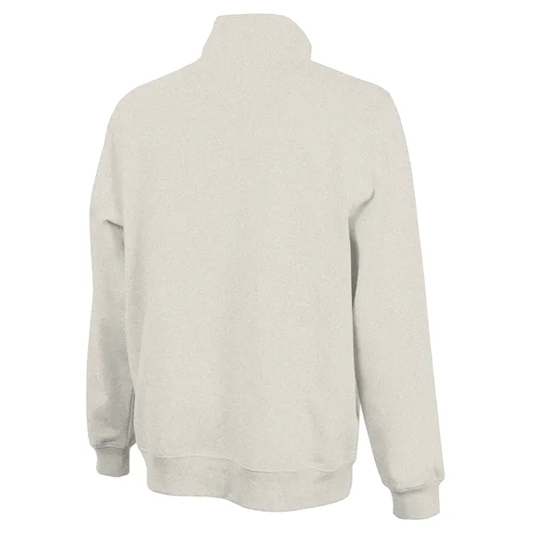 Quarter zip sweatshirt with side pockets and relaxed fit.... from ASI 44620 Charles River Apparel