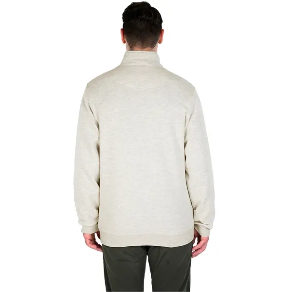 Quarter zip sweatshirt with side pockets and relaxed fit.... from ASI 44620 Charles River Apparel