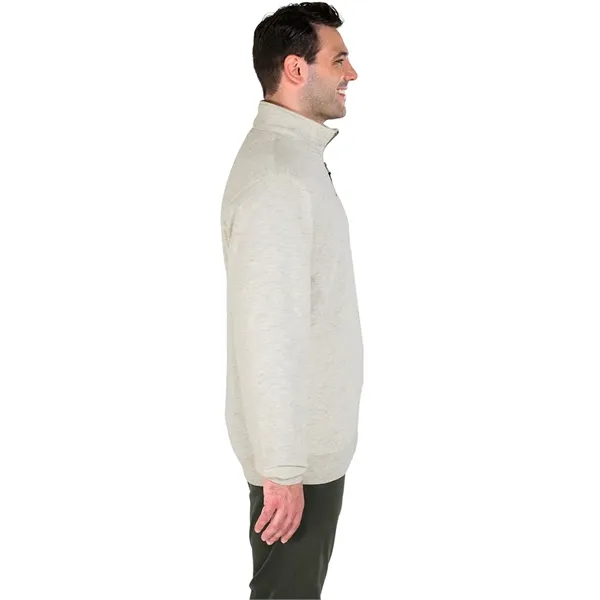 Quarter zip sweatshirt with side pockets and relaxed fit.... from ASI 44620 Charles River Apparel