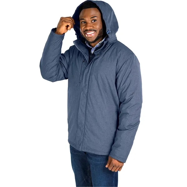 Men's parka with two-way zipper for ease of mobility, featuring 100%... from ASI 44620 Charles River Apparel