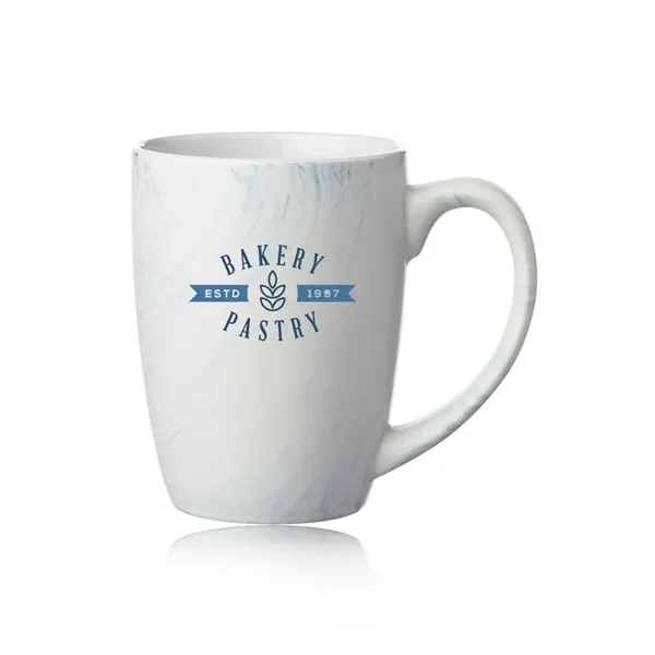 10 oz. ceramic mugs with a marble glaze finish and smooth... from ASI 39552 BEL Promo