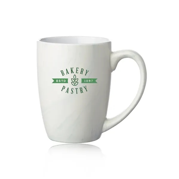 10 oz. ceramic mugs with a marble glaze finish and smooth... from ASI 39552 BEL Promo