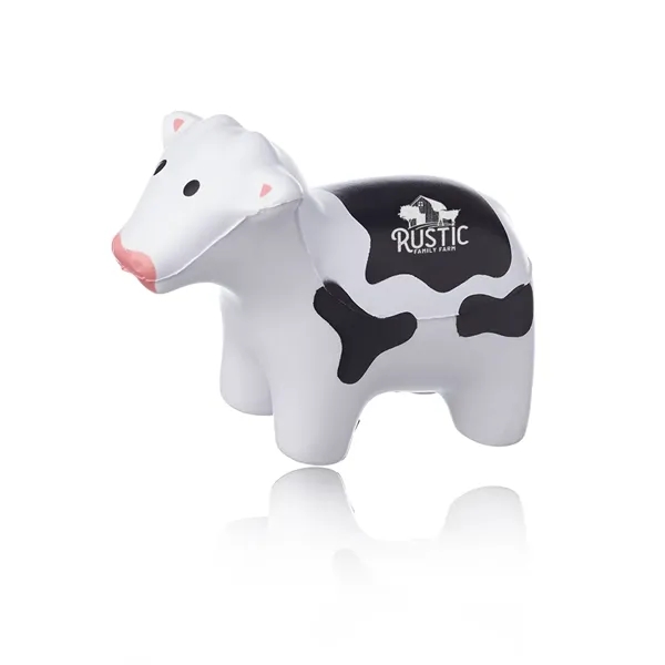 Cow shaped stress reliever made of PU foam.... from ASI 39552 BEL Promo