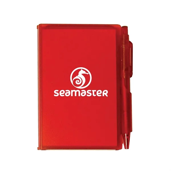 Memo pad with pen lock.... from ASI 52710 Lincoln Line