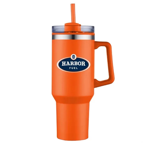 40 oz stainless steel vacuum insulated travel tumbler. Great for hot... from ASI 30112 ACE Products / Ace Line