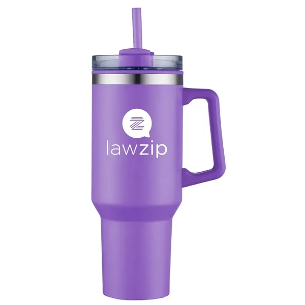 40 oz stainless steel vacuum insulated travel tumbler. Great for hot... from ASI 30112 ACE Products / Ace Line