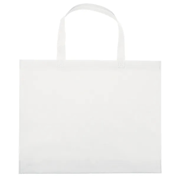 Budget non woven tote with heat-sealed handles.... from ASI 37940 Bag Makers Inc