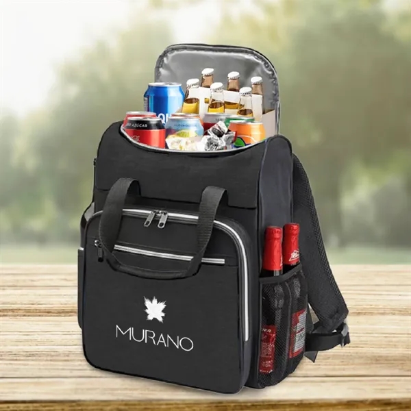 Insulated and waterproof main compartment accommodates 30 cans... from ASI 30112 ACE Products / Ace Line