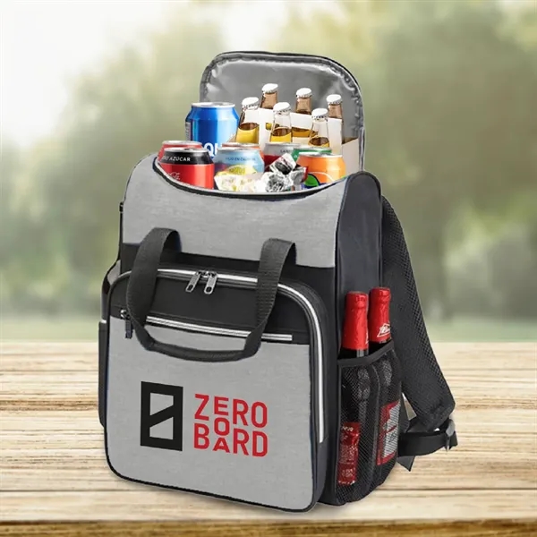 Insulated and waterproof main compartment accommodates 30 cans... from ASI 30112 ACE Products / Ace Line