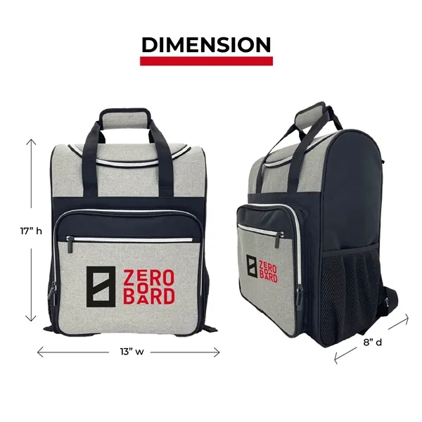Insulated and waterproof main compartment accommodates 30 cans... from ASI 30112 ACE Products / Ace Line