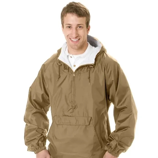 Nylon taffeta shell w/half front zipper and drawstring hood. 100% soft... from ASI 72657 Active Life Promo / Active Life Promo Active Life