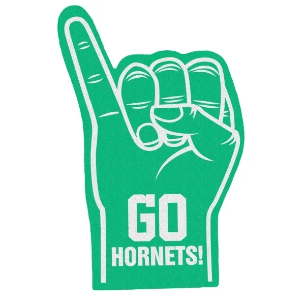 18" Pinkie Up Foam Hand Mitt... from ASI 77280 Pepco Poms / Pepco Poms