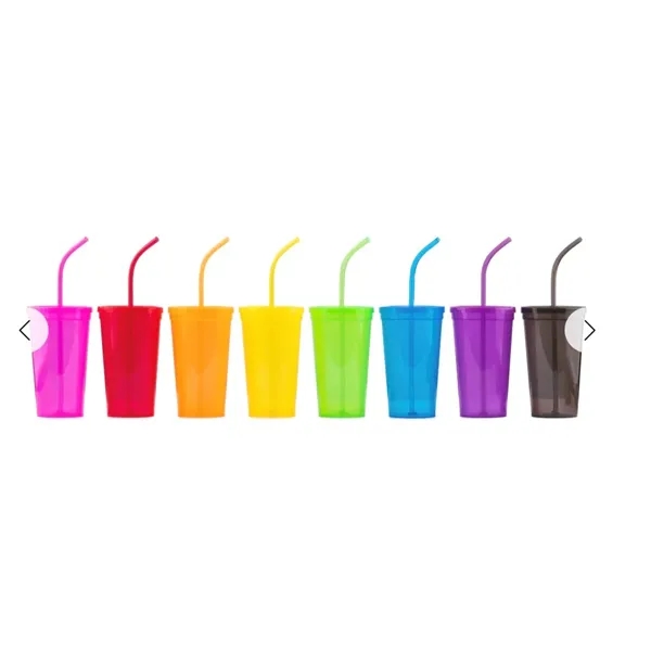 Tumbler with Straw... from ASI 89971 Stuff A Mug