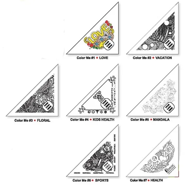 22" x 22" x 29" triangle bandanna made of cotton with... from ASI 44020 Bandanna Promotions By CARO-LINE / Swag-Wag Pets