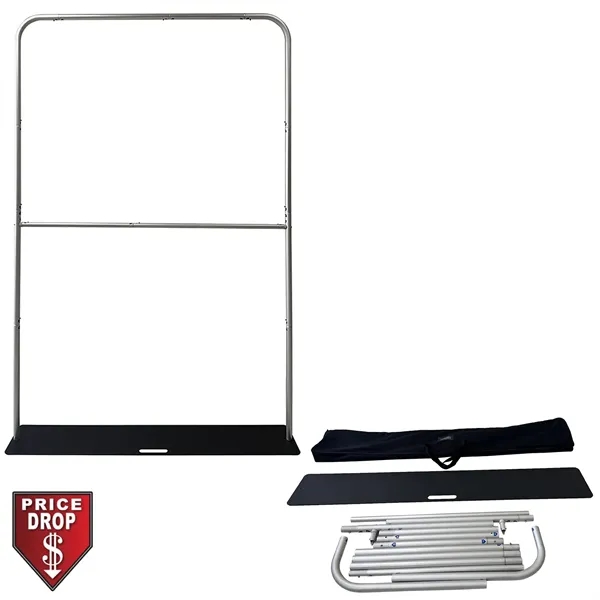 EuroFit 5' Banner hardware with frame, case, and steel base. Perfect... from ASI 53509 FIEL-Fairdeal Import & Export