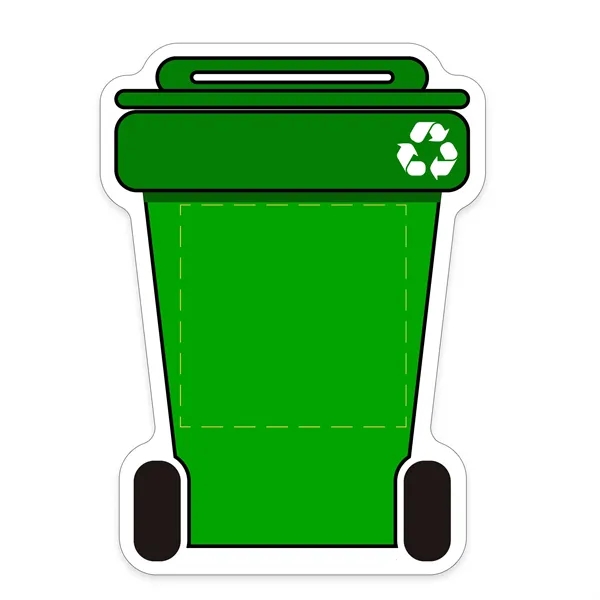 20 mil Recycle container shaped magnet that's made in the USA... from ASI 54040 Fey Promo / Magna-Tel by Fey
