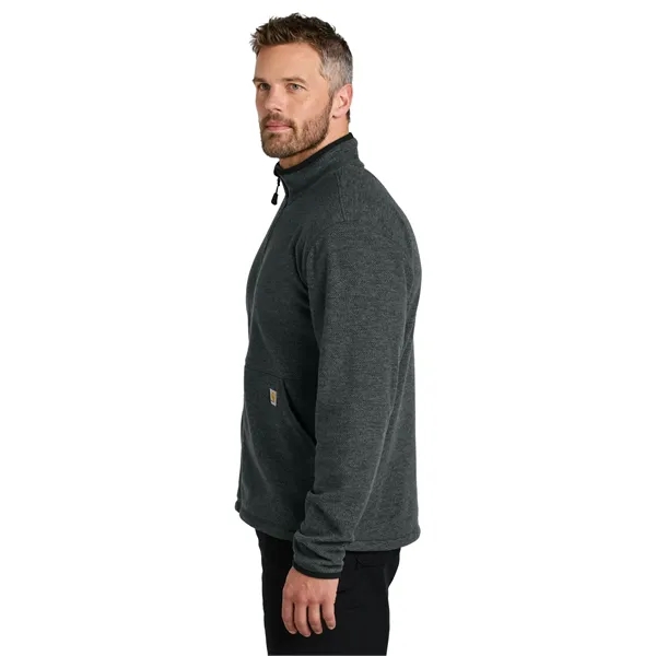 Carhartt Textured Full-Zip Fleece Jacket... from ASI 84863 SanMar