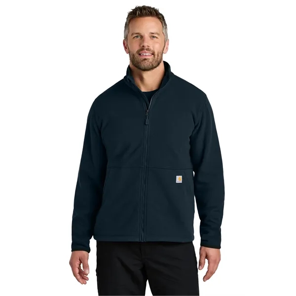 Carhartt Textured Full-Zip Fleece Jacket... from ASI 84863 SanMar
