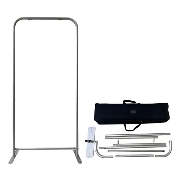 3'W x 78"H EuroFit Straight Wall Hardware Only, Frame and Carry... from ASI 53509 FIEL-Fairdeal Import & Export / FIEL