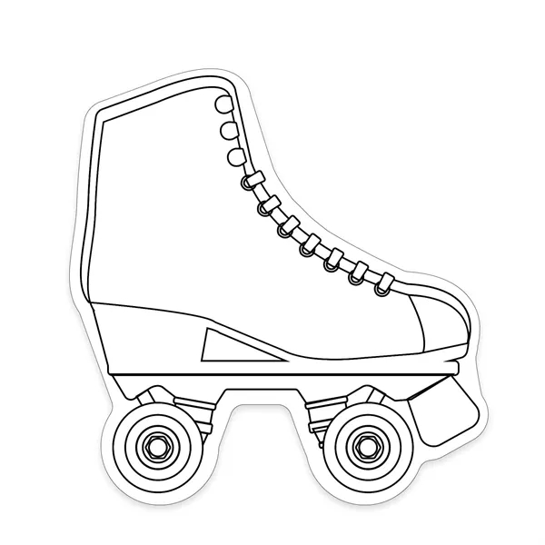 20 mil Roller Skate shaped magnet that's made in the USA... from ASI 54040 Fey Promo / Magna-Tel by Fey